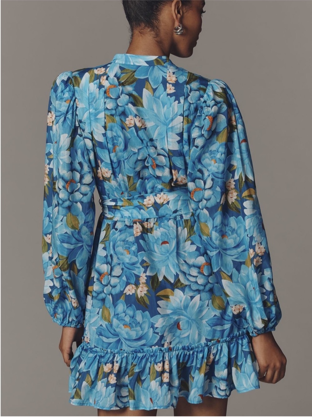 Farm Rio x Anthropologie Long Sleeve Mini SwingDress - Picture 1 of 4